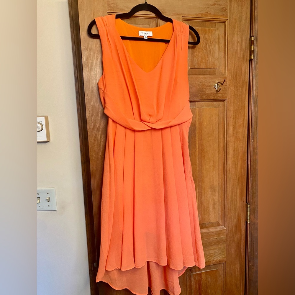 Orange Gilli dress. Size large